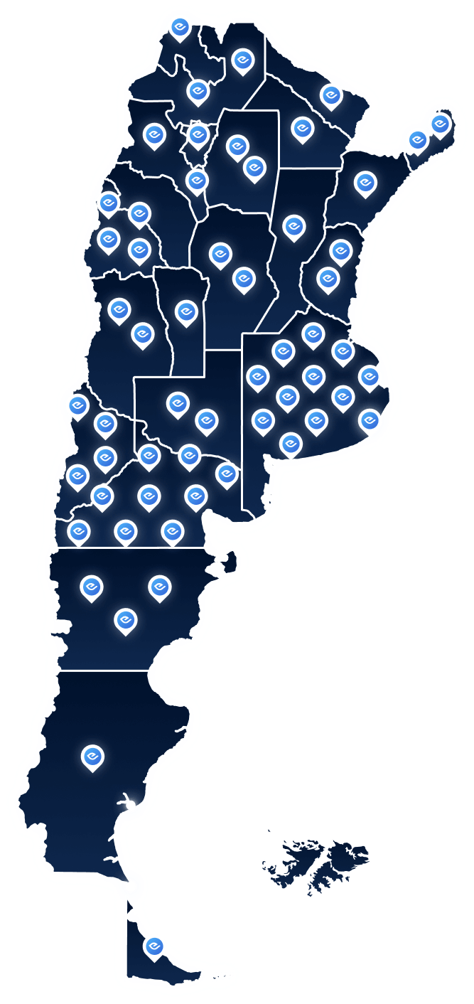 Mapa asociaciones y círculos médicos